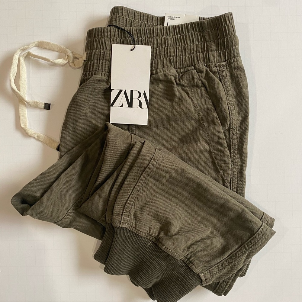 NWT Zara The Slouchy Jogger